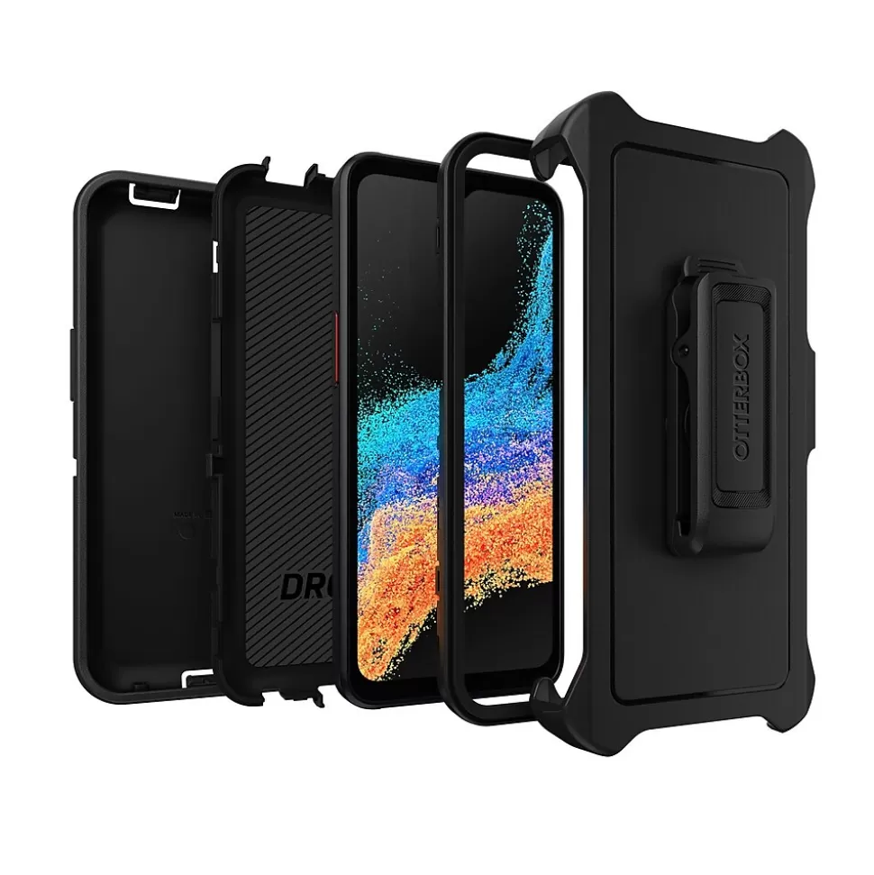 OtterBox Defender Holster Case for Galaxy XCover6 Pro, Black (77-92303) Best