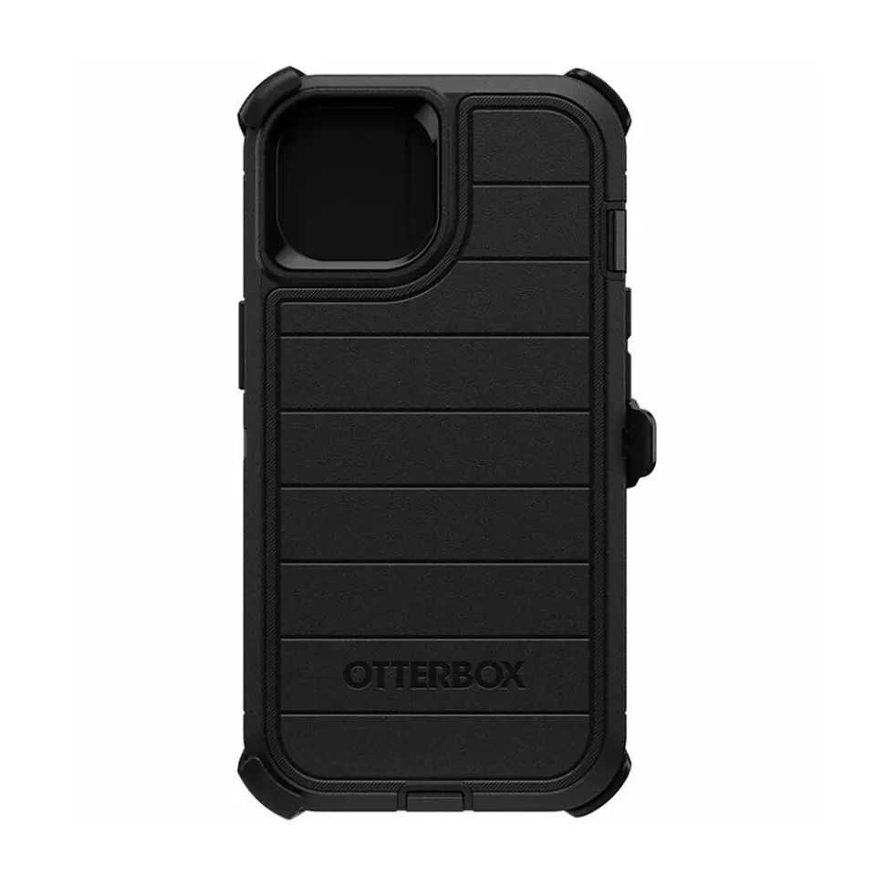 OtterBox Defender Pro Holster Case for iPhone 13/14/15, Shock Absorbing, Black (77-92735) Flash Sale