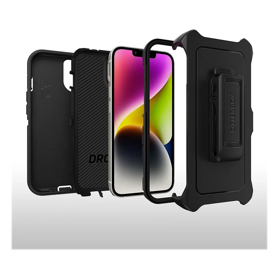 OtterBox Defender Series Black Rugged Case for iPhone 14 Plus (77-88362) Discount