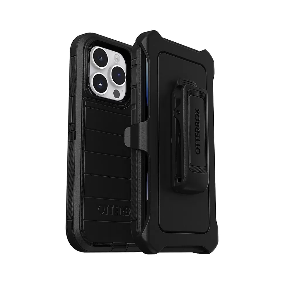 OtterBox Defender Series Pro Black Rugged Case for iPhone 14 Pro (77-88696) Flash Sale