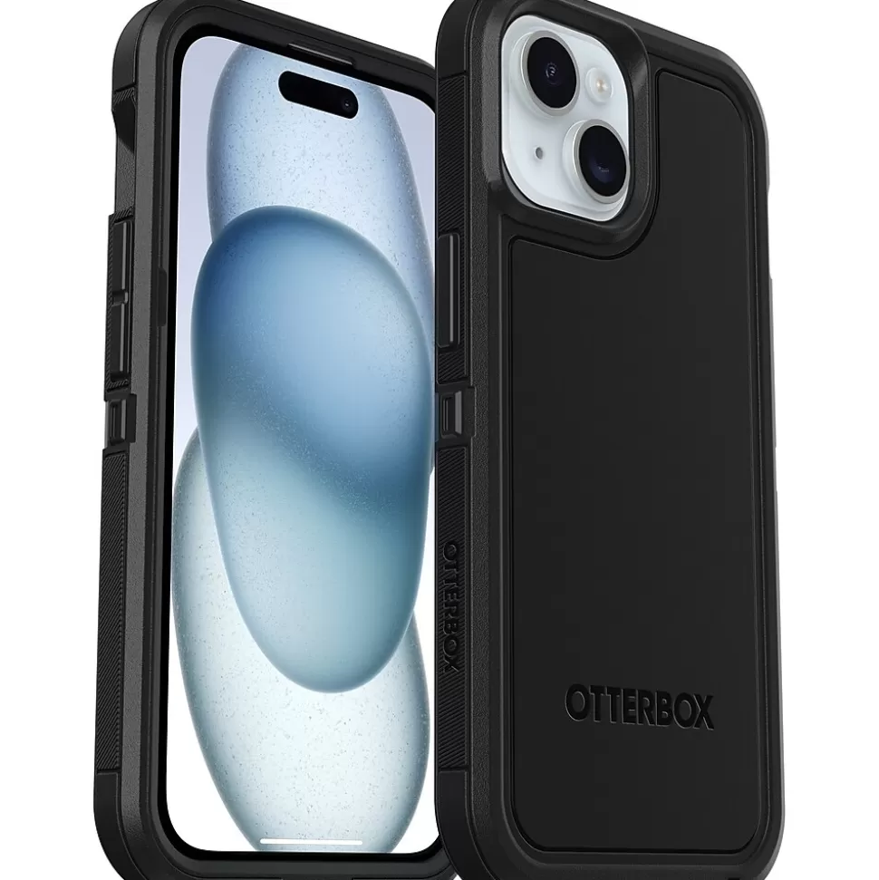 OtterBox Defender XT MagSafe Rugged Case for iPhone 15/14/13, Shock Absorbing, Black (77-92970) Cheap