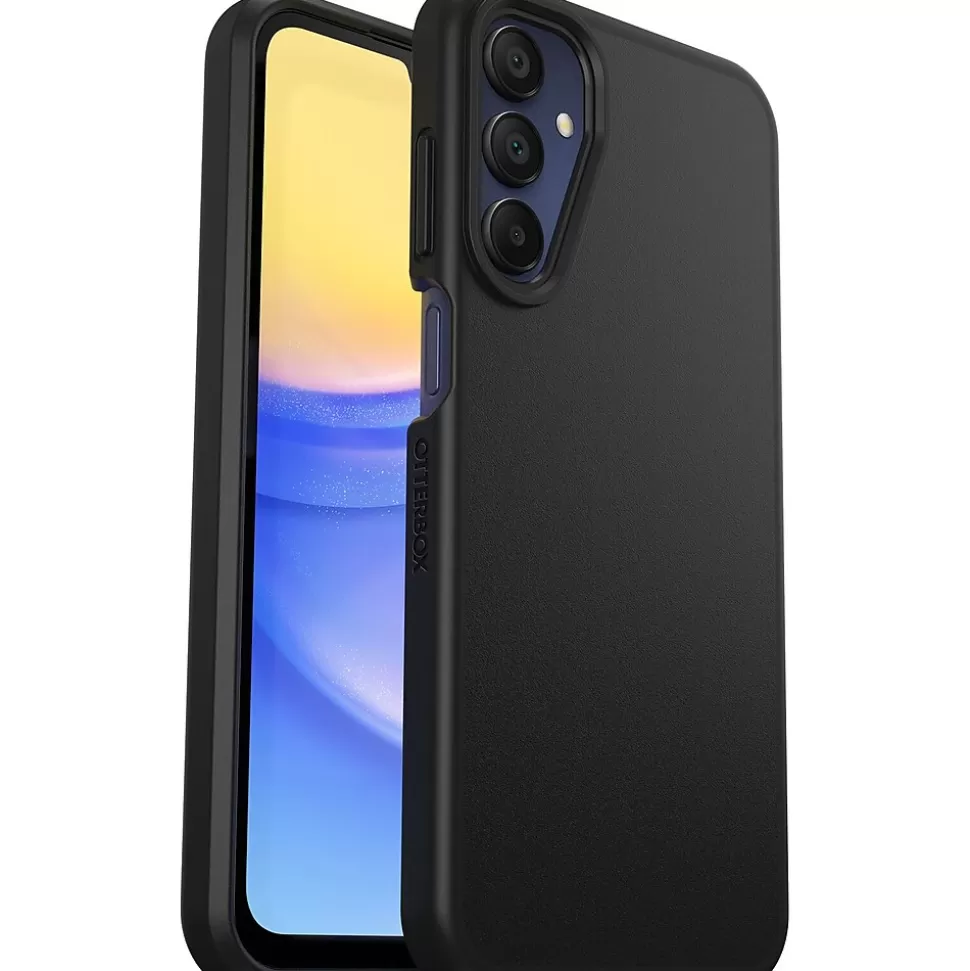 OtterBox React Rugged Case for Galaxy A15 5G, Shock Absorbing, Black (77-95194) Flash Sale