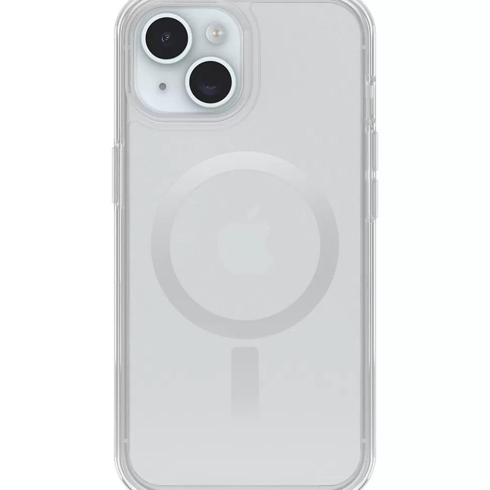 OtterBox Symmetry for MagSafe Case, iPhone 15/14/13, Shock Absorbing, Clear (77-93109) Discount