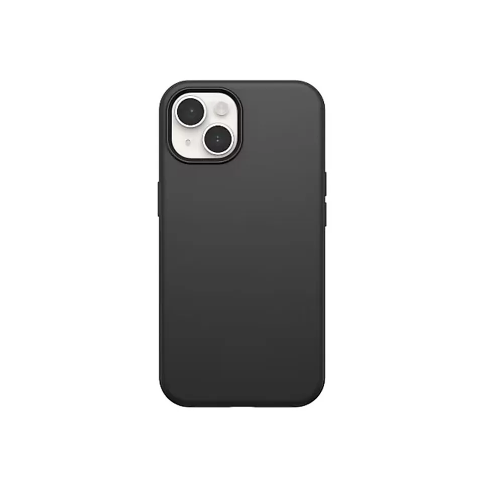OtterBox Symmetry MagSafe Phone Case for iPhone 15/14/13, Shock Absorbing, Black (77-92928) Flash Sale