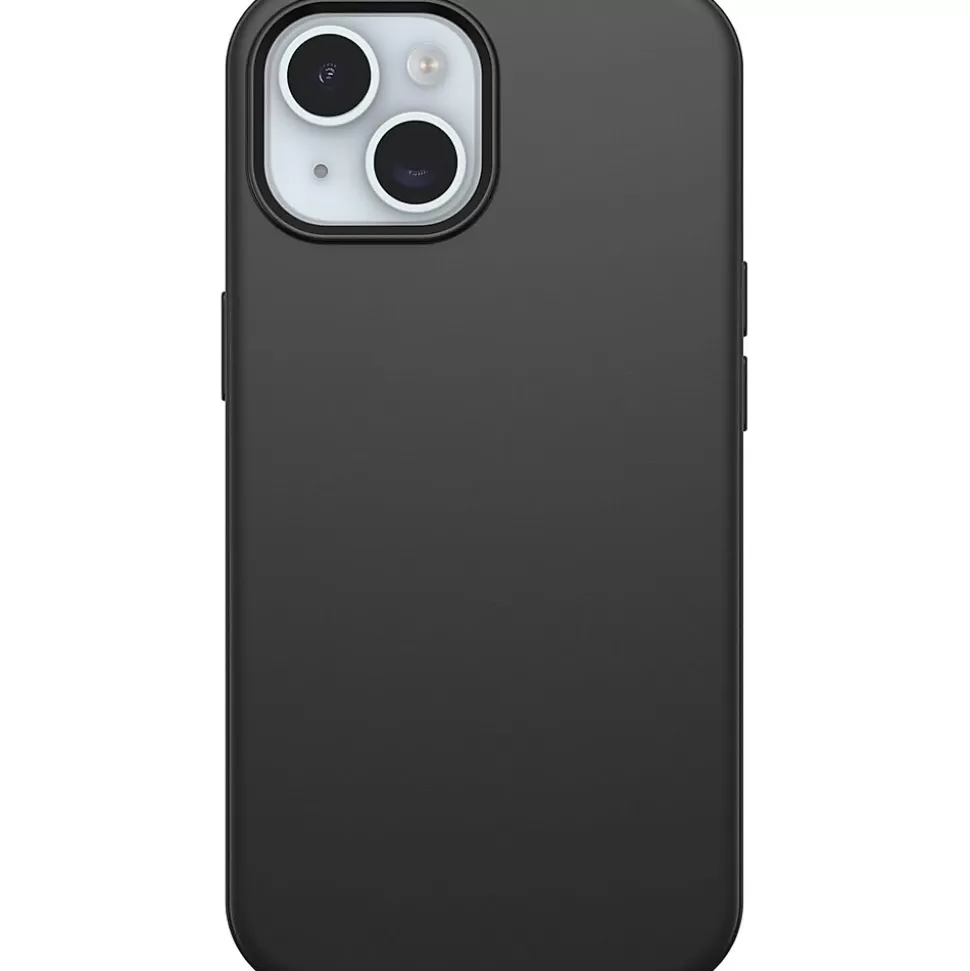 OtterBox Symmetry MagSafe Phone Case for iPhone 13/14/15, Shock Absorbing, Black (77-92639) Best Sale