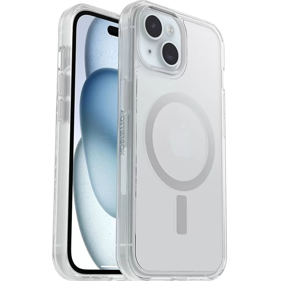 OtterBox Symmetry MagSafe Rugged Case for iPhone 15/14/13, Shock Absorbing (77-93101) Cheap