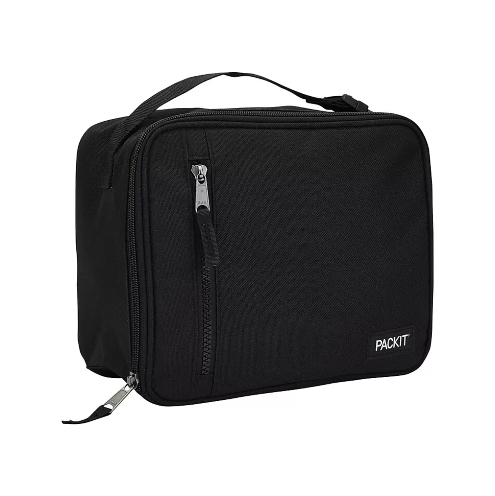 PACKiT Classic Cooler Bag, Black, 24.7 Oz. (PKT-CB-BAK) Clearance