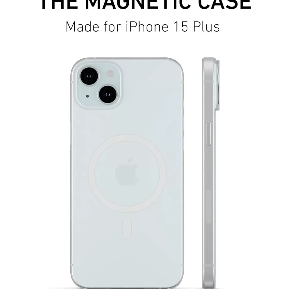 PEEL Magnetic MagSafe Phone Case for iPhone 15 Plus, Clear (I15 PLUS MAGSAFE CLE) Fashion