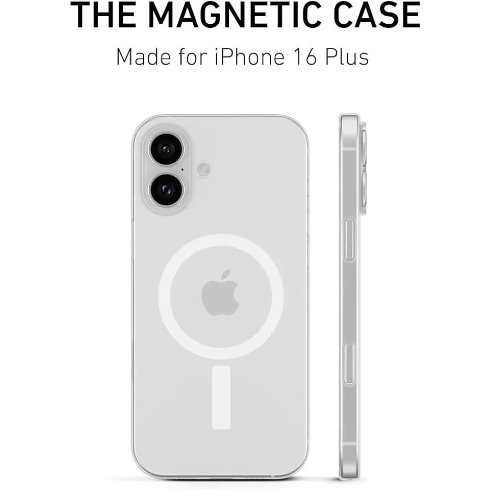 PEEL Magnetic Thin Series MagSafe Phone Case for iPhone 16 Plus Case, Clear (I16_PLS_MAG_CLR) Cheap