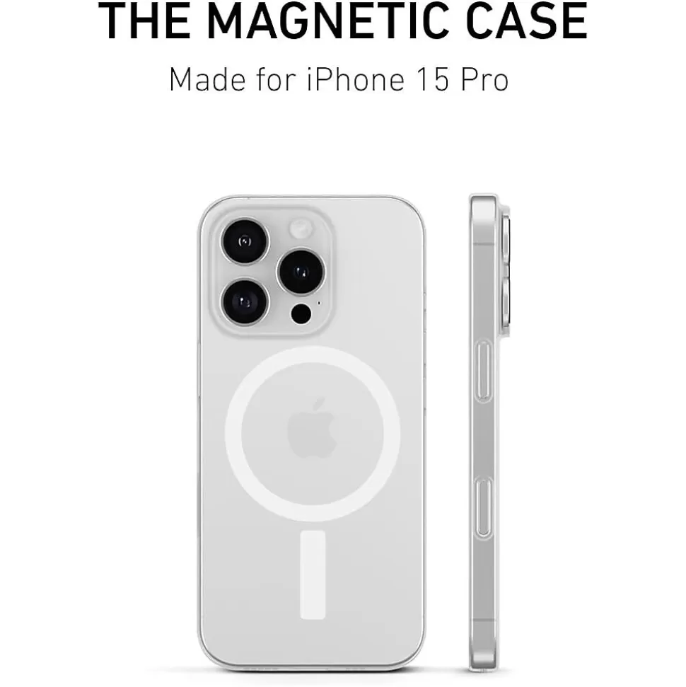 PEEL Magnetic Thin Series MagSafe Phone Case for iPhone 16 Pro Case, Clear (I16_PRO_MAG_CLR) Flash Sale