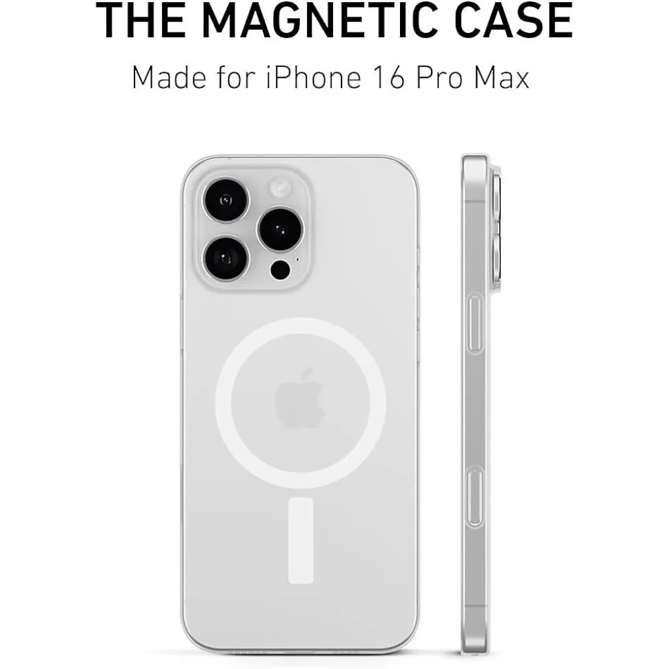 PEEL Magnetic Thin Series MagSafe Phone Case for iPhone 16 Pro Max Case, Clear (I16_PMX_MAG_CLR) Clearance