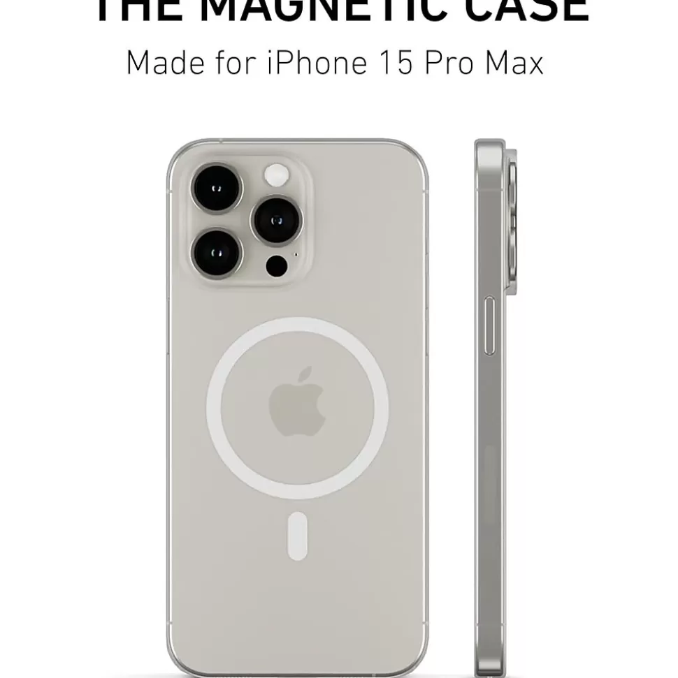 PEEL Magnetic Thin Series MagSafe Phone Case for iPhone 15 Pro Max Case, Clear (I15 PROMAX MAGSAFE C) Discount