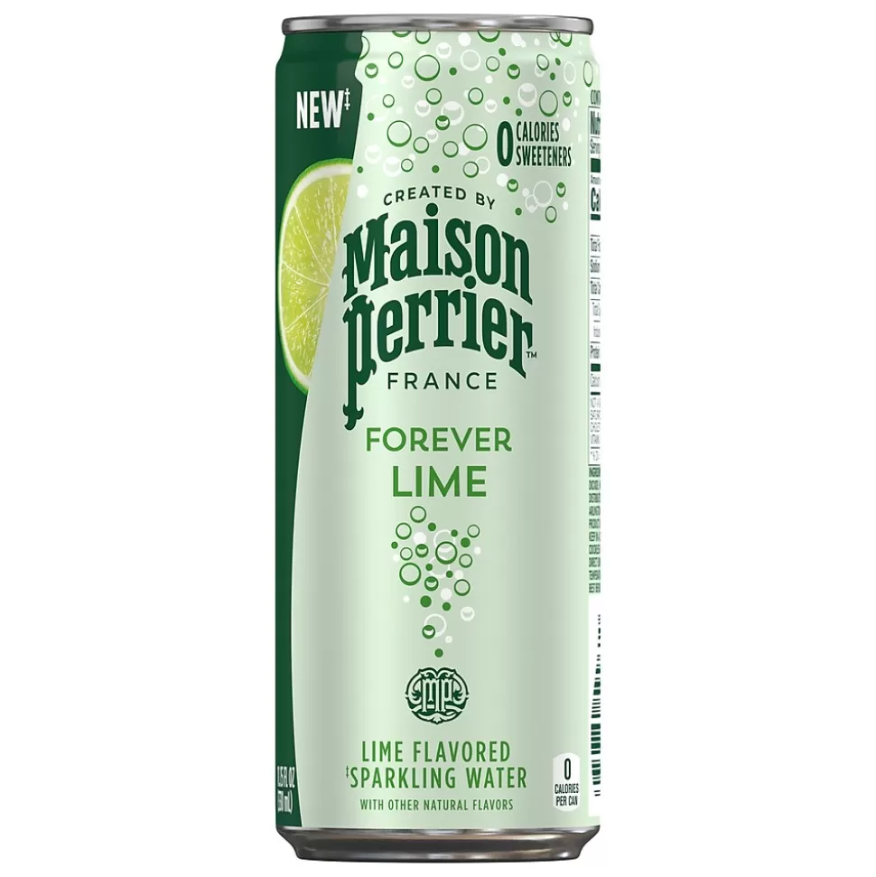 Perrier Carbonated Mineral Water, Lime, 330 ml, 8/Pack (NES31086) Best Sale