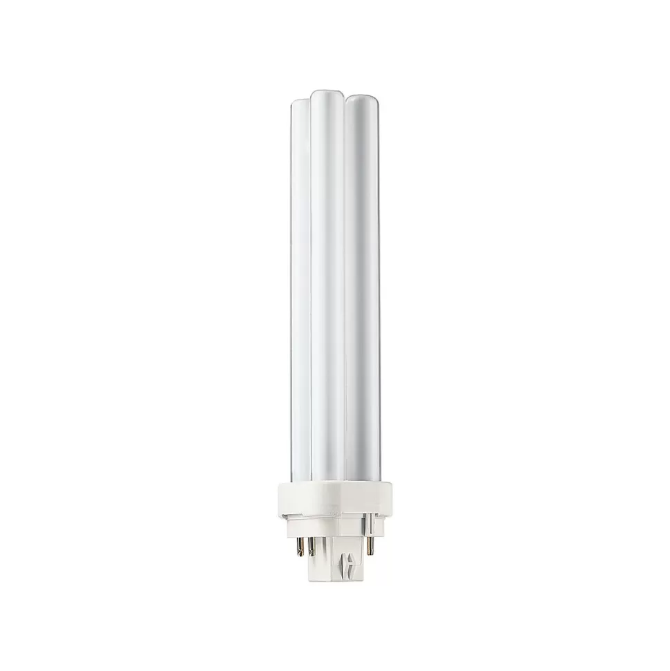 Philips 26 Watts White Compact Fluorescent (CFL) Bulbs, 10/Carton (383364) Clearance