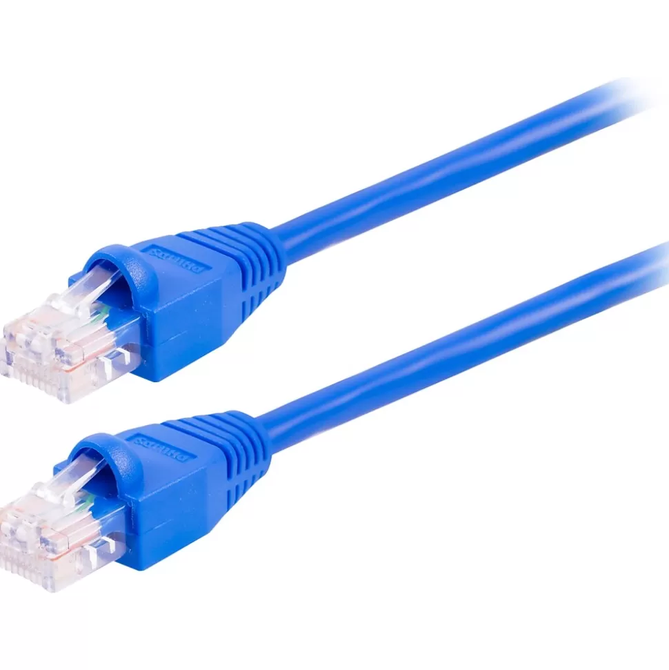 Philips Elite 25' CAT-6 to CAT-6 Cable, Male to Male, Blue (SWN7117A/27) Shop