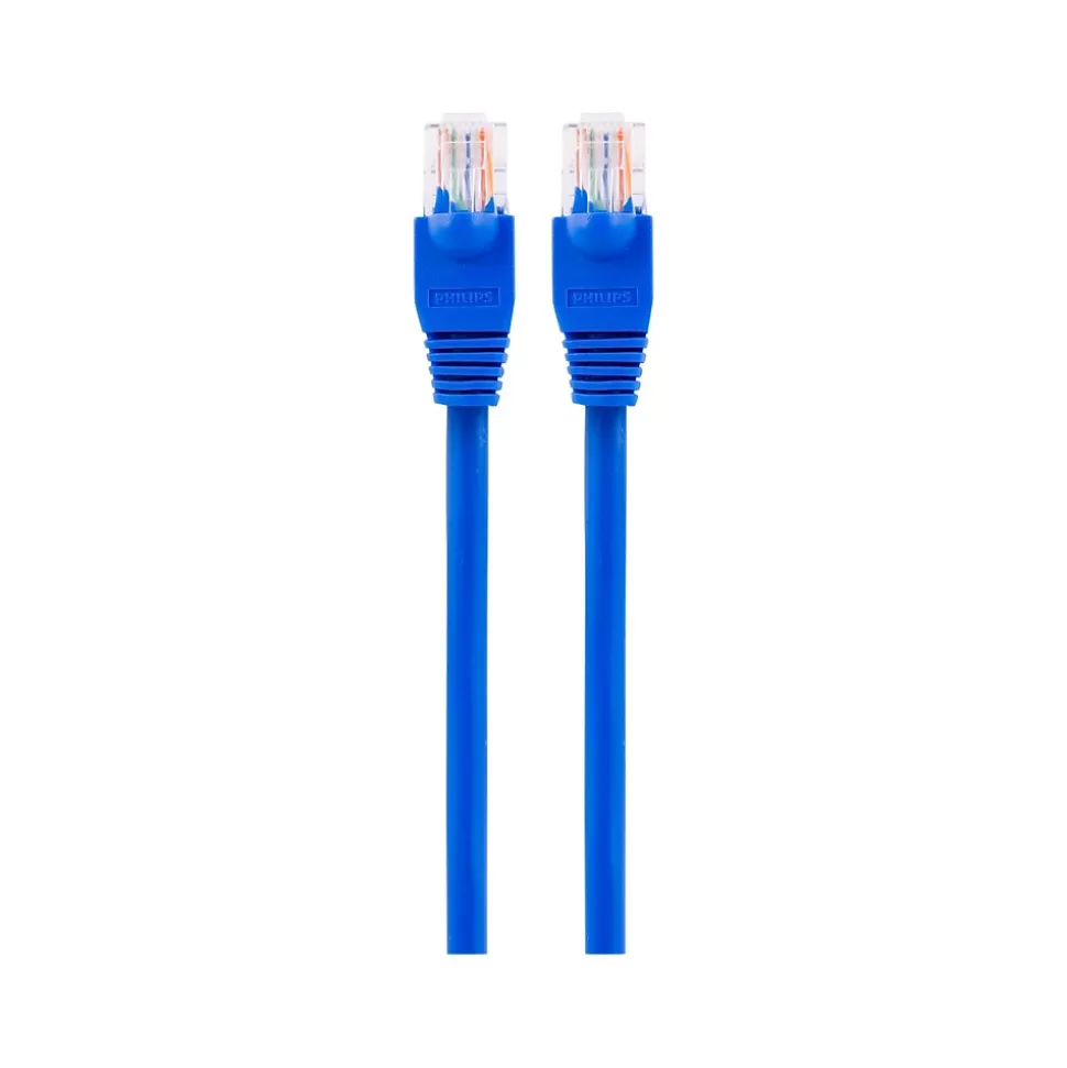 Philips Elite 25' CAT-6 to CAT-6 Cable, Male to Male, Blue (SWN7117A/27) Shop