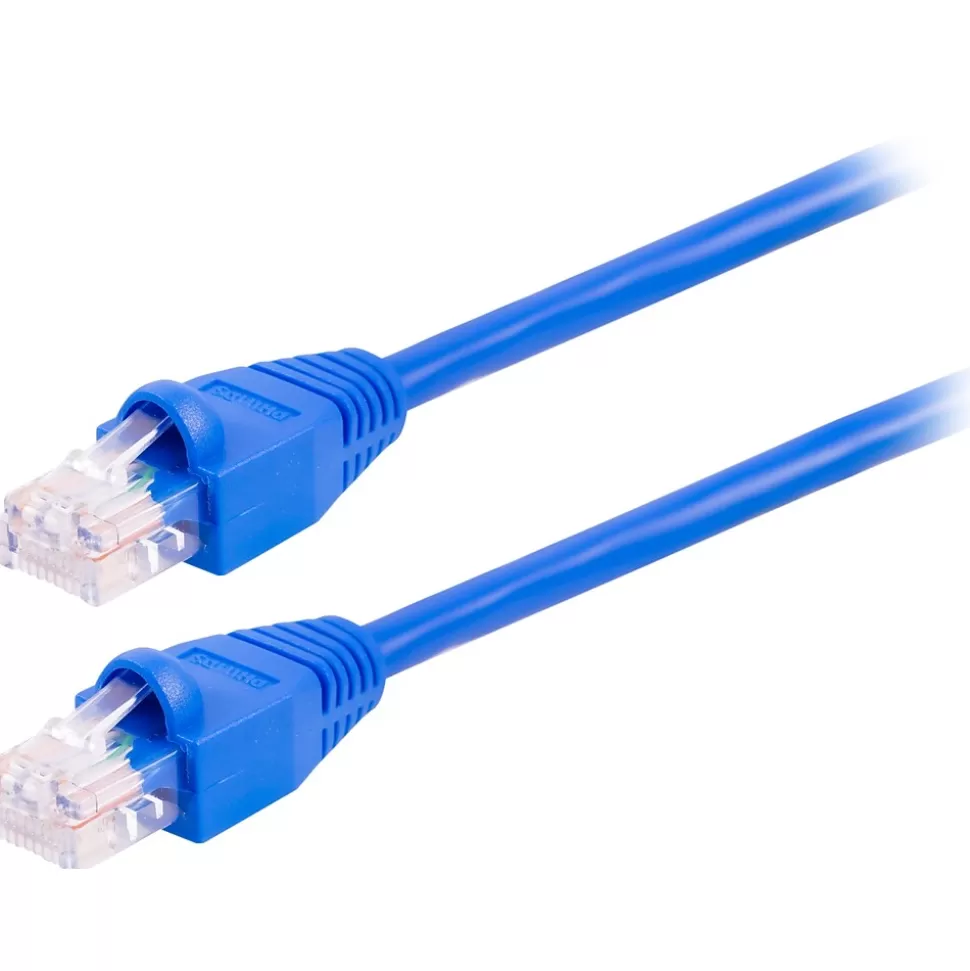 Philips Elite 14' CAT-6 to RJ45 Audio/Video Cable, Male to Male, Blue (SWN7116A/27-991) Shop