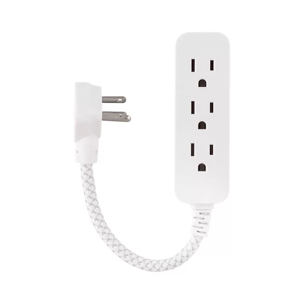 Philips 3-Outlet Surge Protector, White (SPP8272WC/37) Online