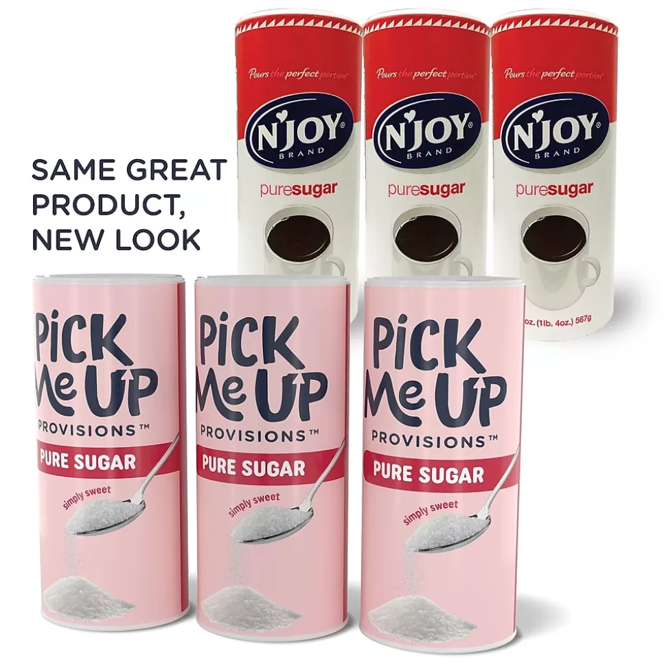 Pick Me Up Provisions™ Pure Sugar, 20 oz. Canister, 3/Pack (PM62433/94205) Discount