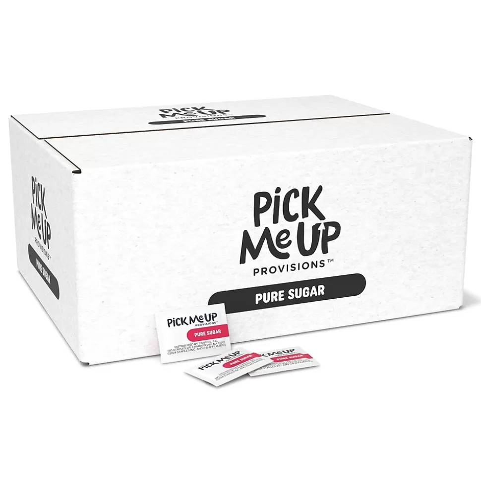 Pick Me Up Provisions™ Pure Sugar, Packets, 2000/Box (PM62431/72101) Sale