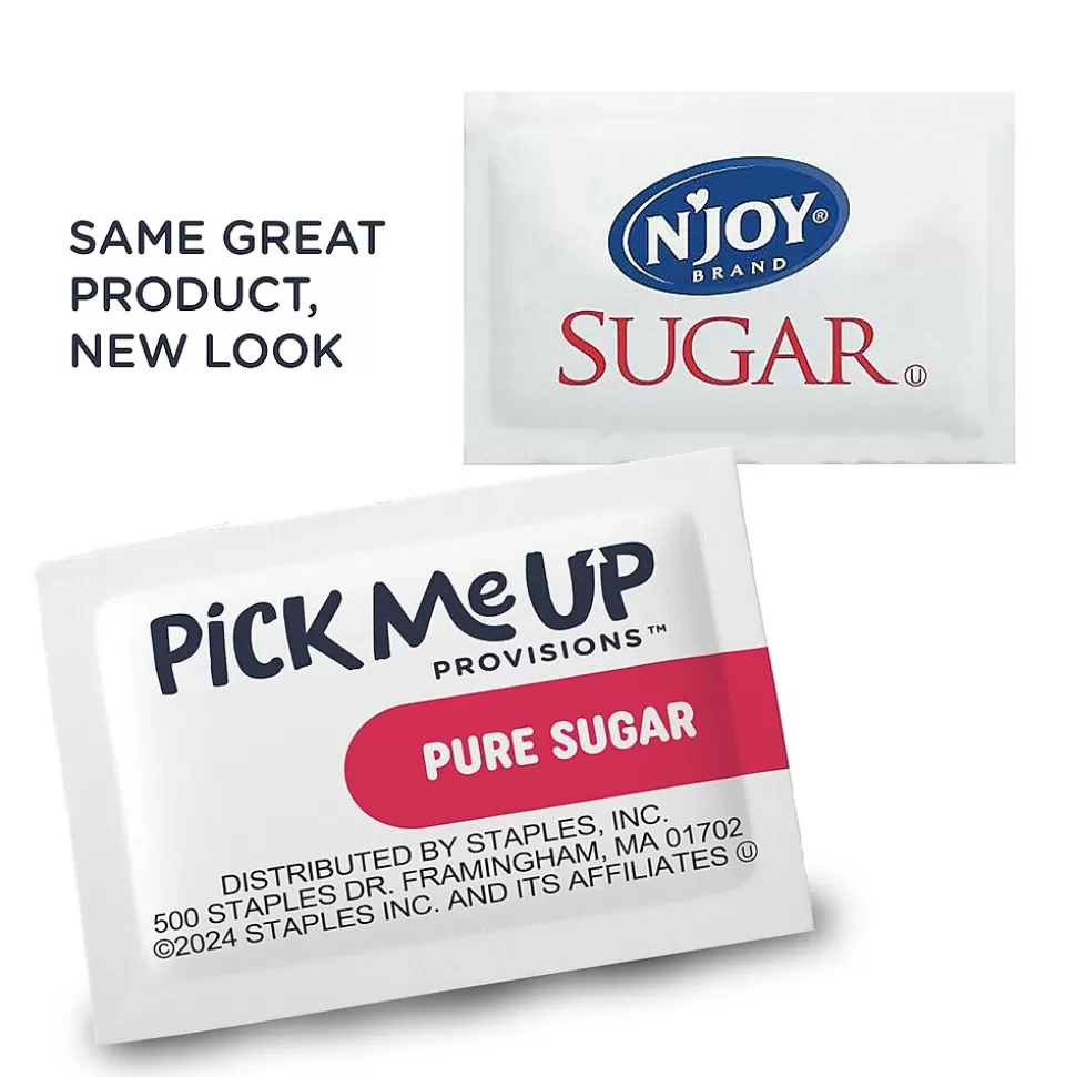 Pick Me Up Provisions™ Pure Sugar, Packets, 2000/Box (PM62431/72101) Sale