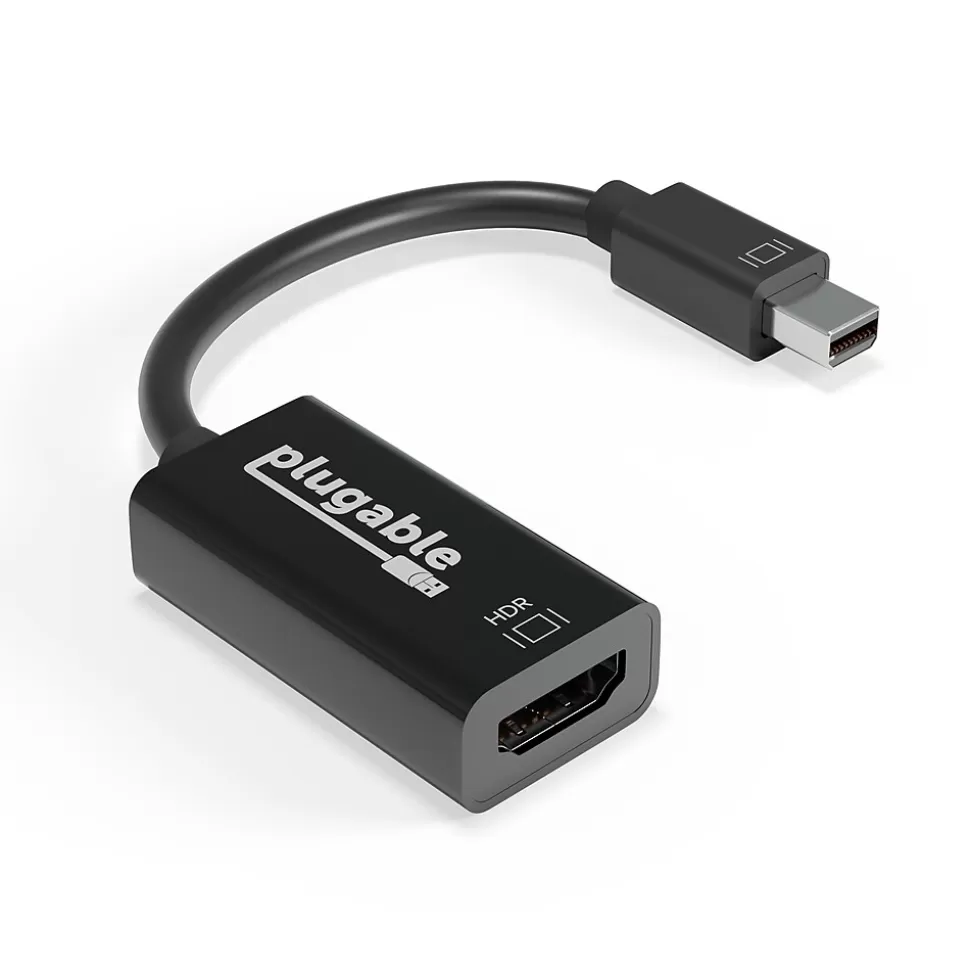 Plugable 6" Mini DisplayPort/Thunderbolt to HDMI Adapter, Male to Female, Black (MDP-HDMI) Sale