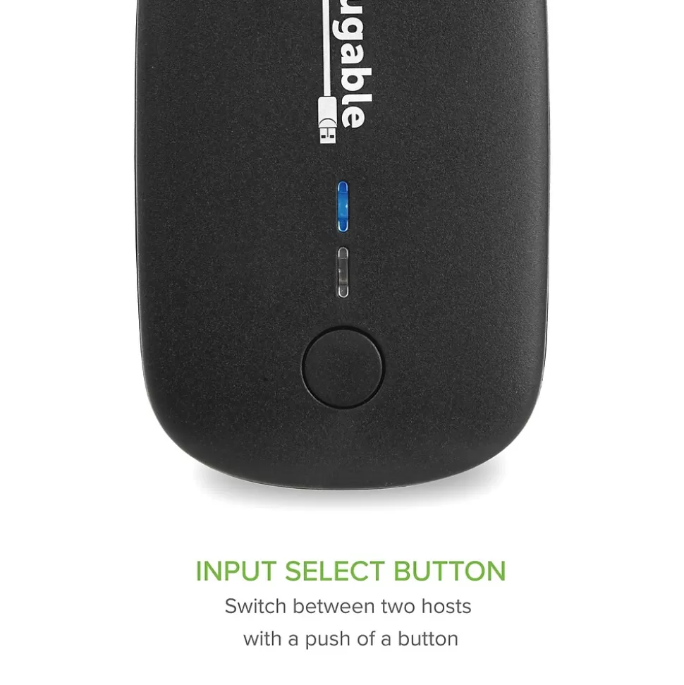 Plugable USB 2.0 Switch for USB Device Port Sharing Between Two Computers (USB2-SWITCH2) Sale