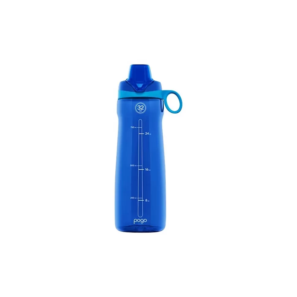 POGO GEAR Plastic Water Bottle, 32 oz., Blue (233-0432-021-6) Shop