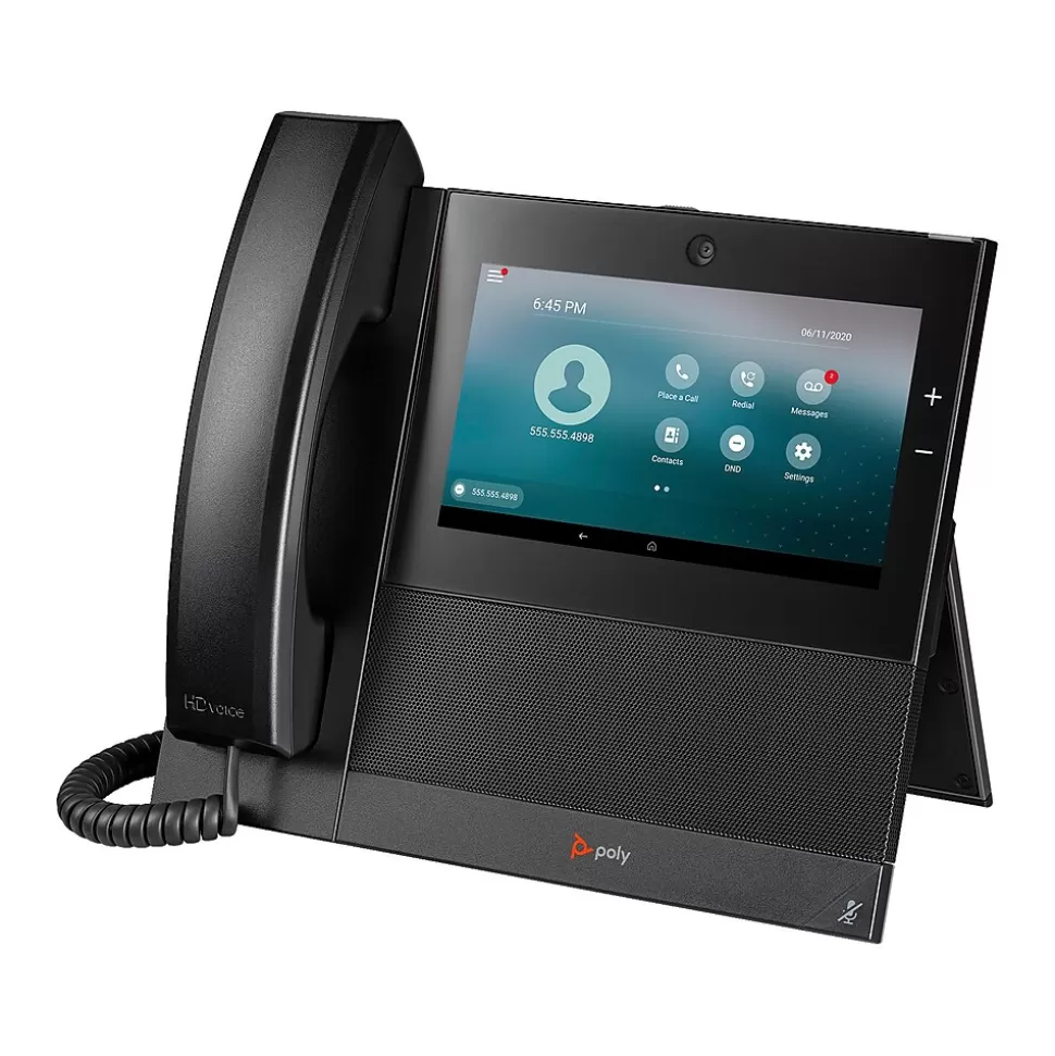 Poly CCX 700 Series 24-Lines VoIP Phone, Black (82Z83AA) Best