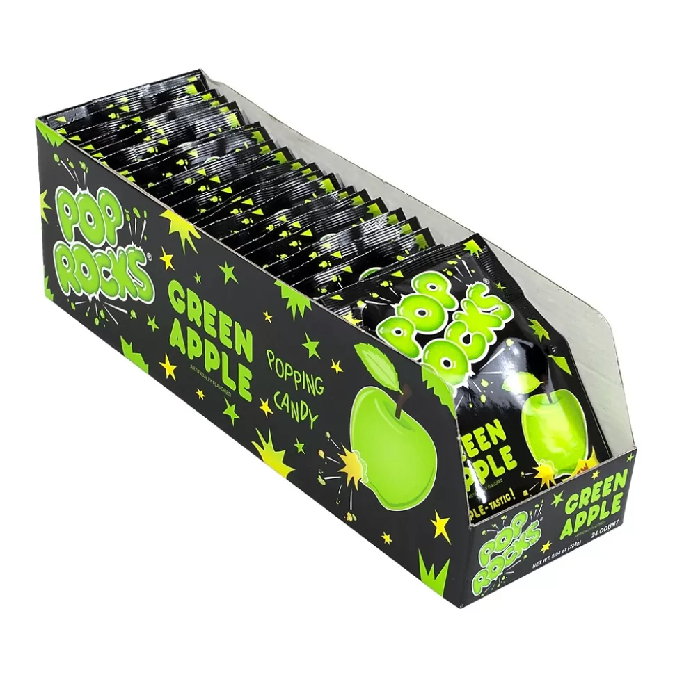 Pop Rocks Green Apple Hard Candy, 0.33 oz., 24 Pieces (209-00255) Best Sale