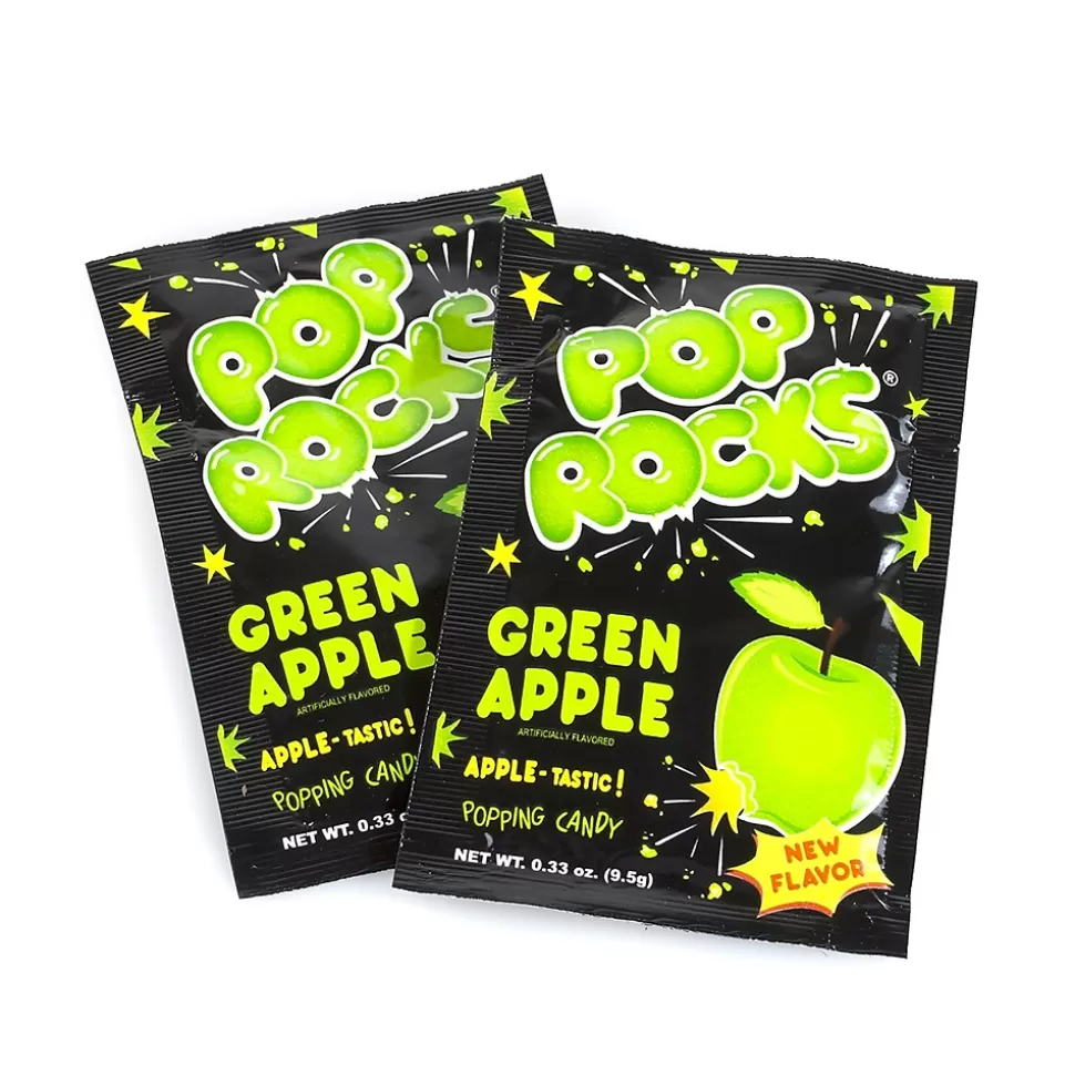 Pop Rocks Green Apple Hard Candy, 0.33 oz., 24 Pieces (209-00255) Best Sale