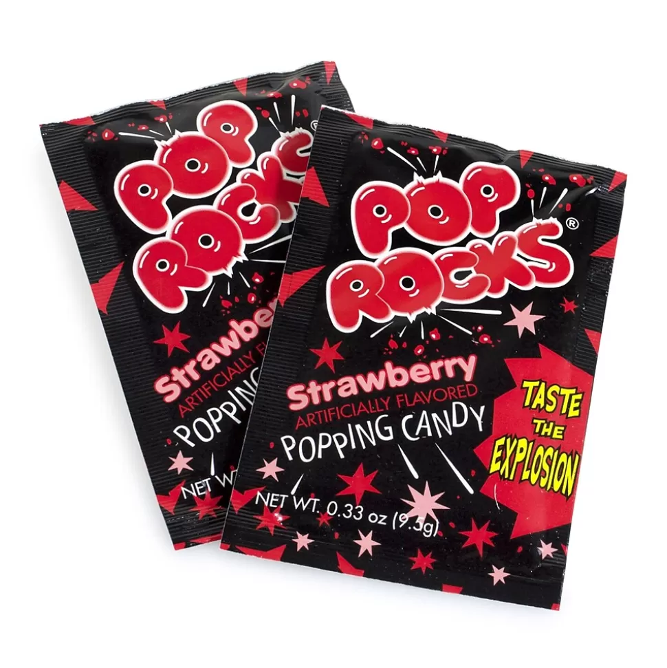 Pop Rocks Strawberry Hard Candy, 0.33 oz., 24 Pieces (209-00231) Outlet