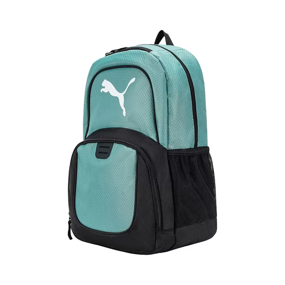 Puma Backpack, Green/Black (PV1673-442) Clearance