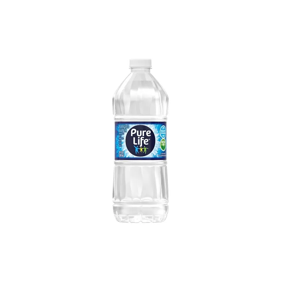 Pure Life Purified Water, 20 Fl oz., 24/Carton (12255068) Fashion