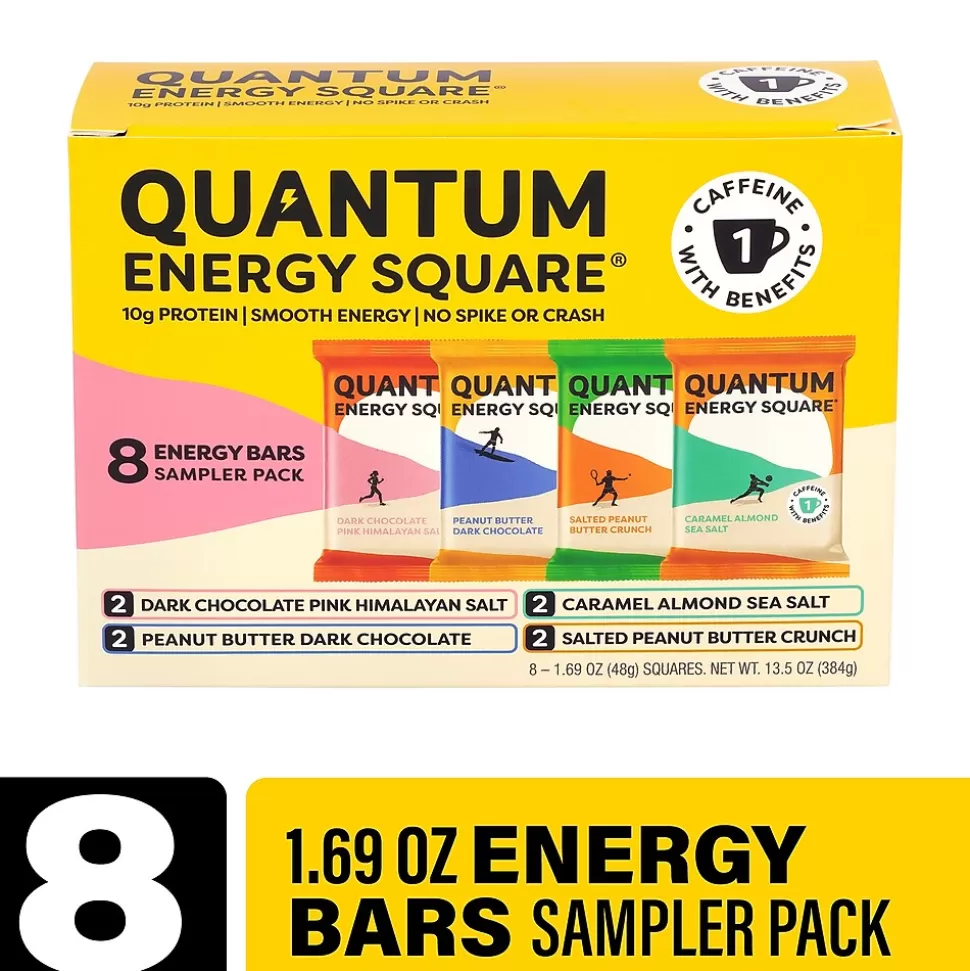 Quantum Energy Squares Variety Pack, 8/Pack (381-00007) Sale