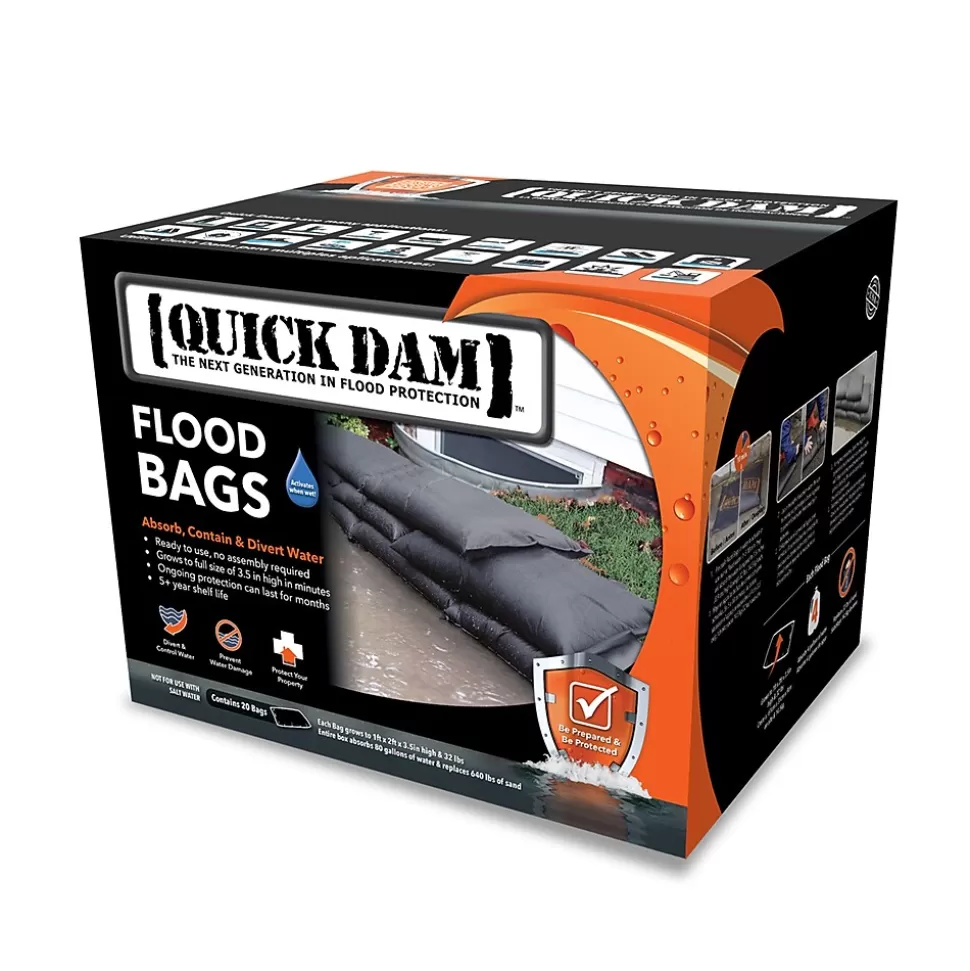 Quick Dam ™ Flood Bags 12" x 24", 20/Box Shop