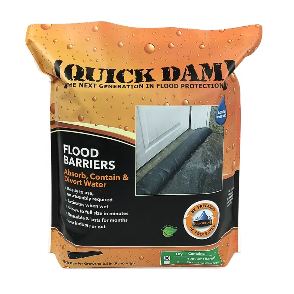 Quick Dam ™ Flood Barriers 3.5" x 10' (120") (QD610-1) Clearance