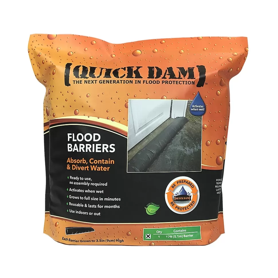 Quick Dam ™ Flood Barriers 3.5" x 17' (204") (QD617-1) Discount