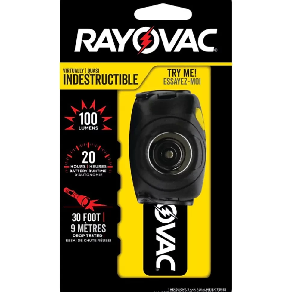 Rayovac Workhorse Pro 3AAA Headlight (DIYHL3AAA-BCT) Hot