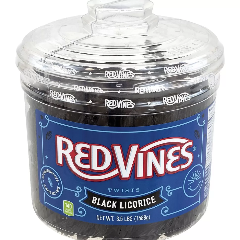 Red Vines Black Licorice Twists, (209-04500) Clearance