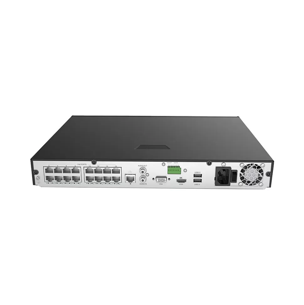 REVO America Ultra HD Audio Capable 16 Channel 4TB NVR Surveillance System with 16 Cameras (RU162B16GA-4T) Best