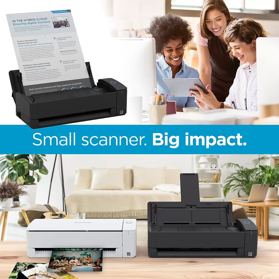 Ricoh ScanSnap IX1300 Wireless Duplex Document Scanner, Black (PA03805-B105) Clearance