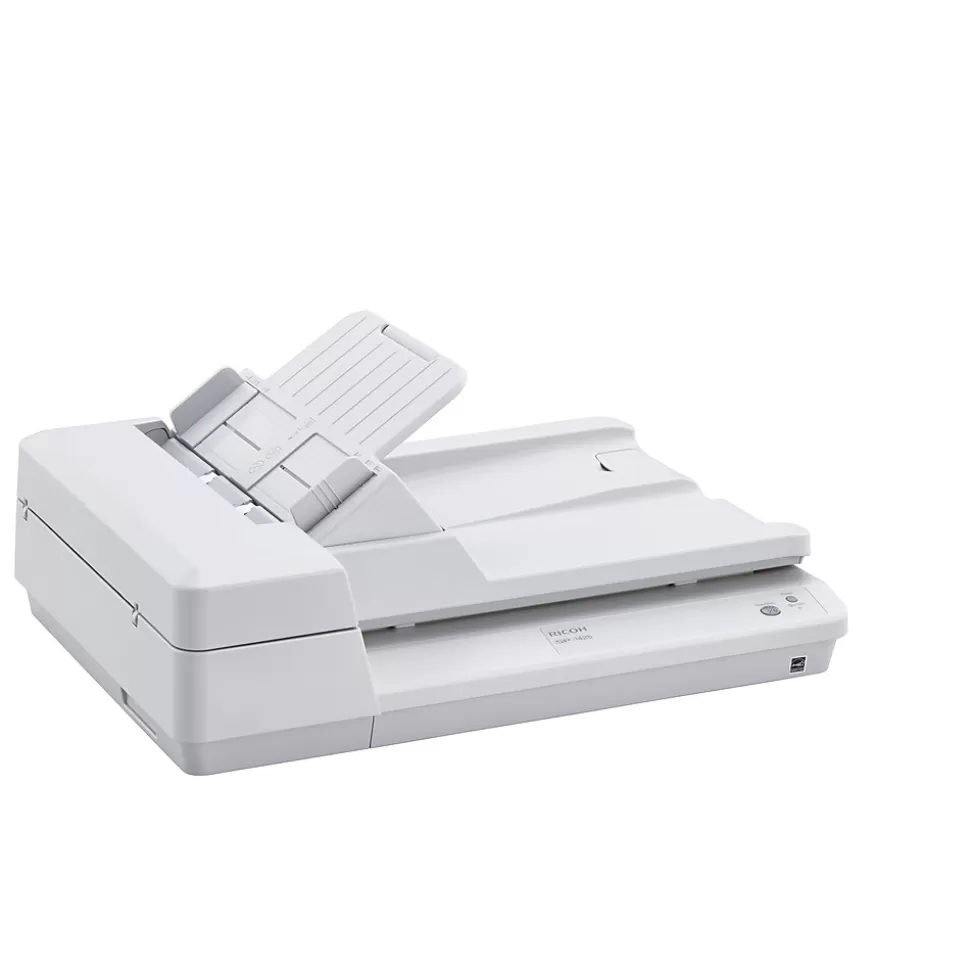 Ricoh SP-1425 PA03753-B005 Duplex Flatbed Document Scanner, White Cheap