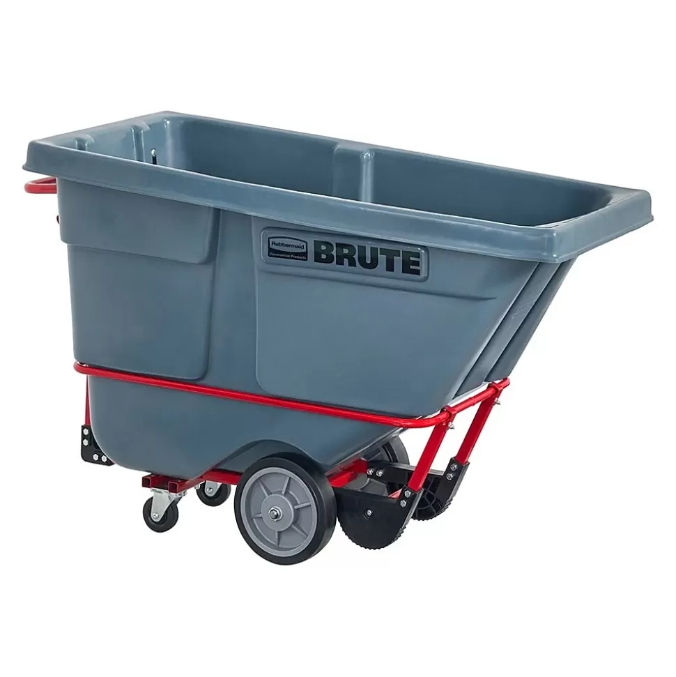 Rubbermaid Brute Heavy-Duty Tilt Truck, 0.5 Cu. Yd., Gray (2192465) Hot