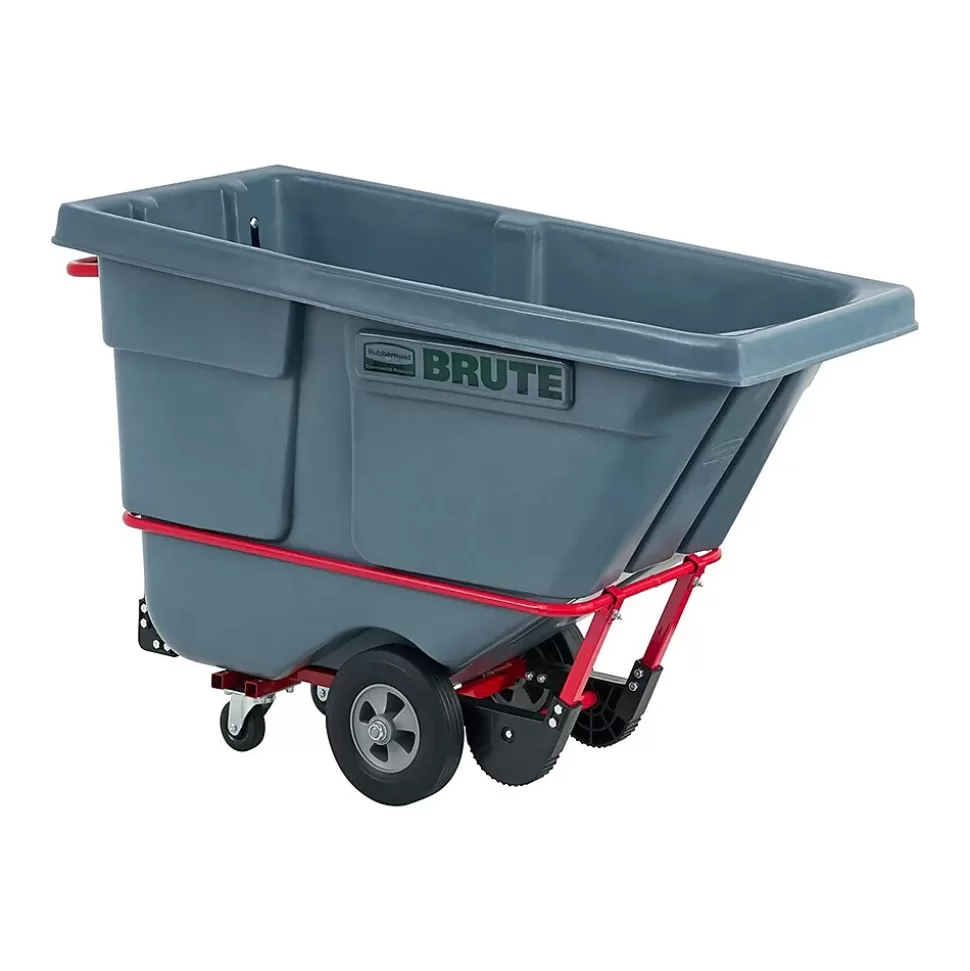 Rubbermaid Brute Standard-Duty Tilt Truck, 0.5 Cu. Yd., Gray (2192466) Hot