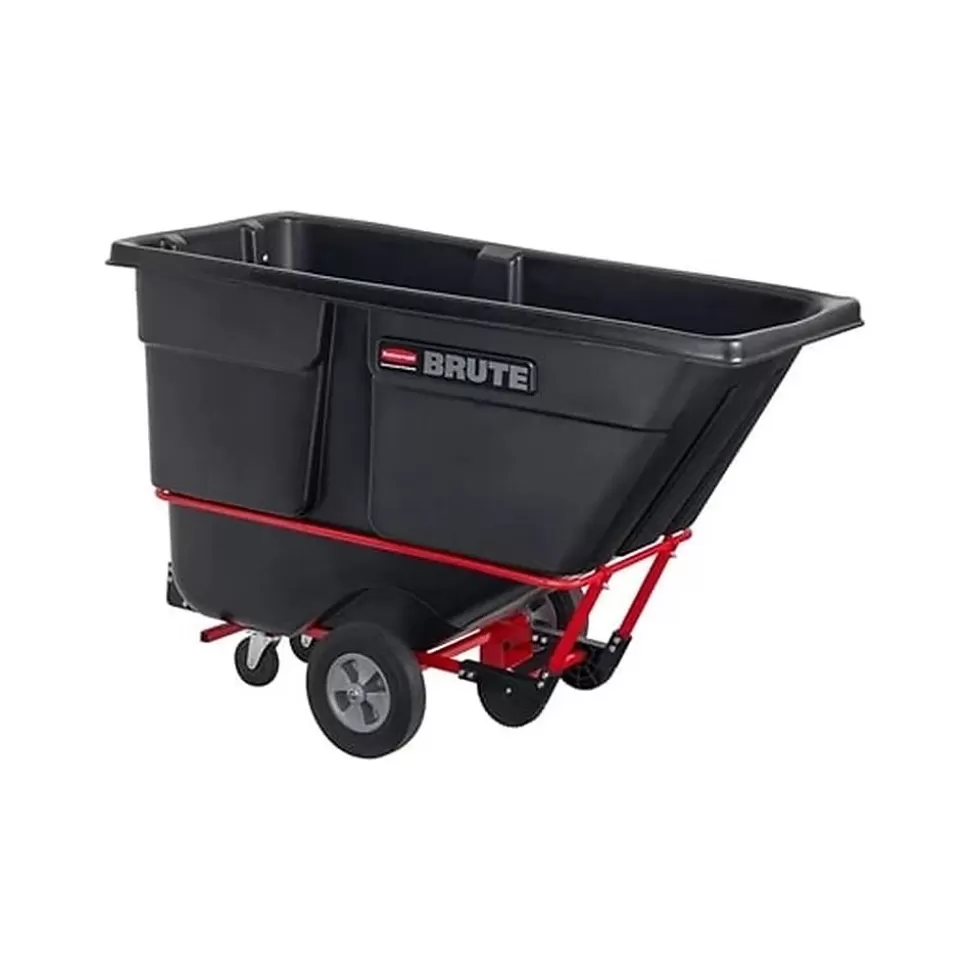 Rubbermaid Brute Tilt Truck, 1 Cu. Yd., Black (FG131542BLA1) New