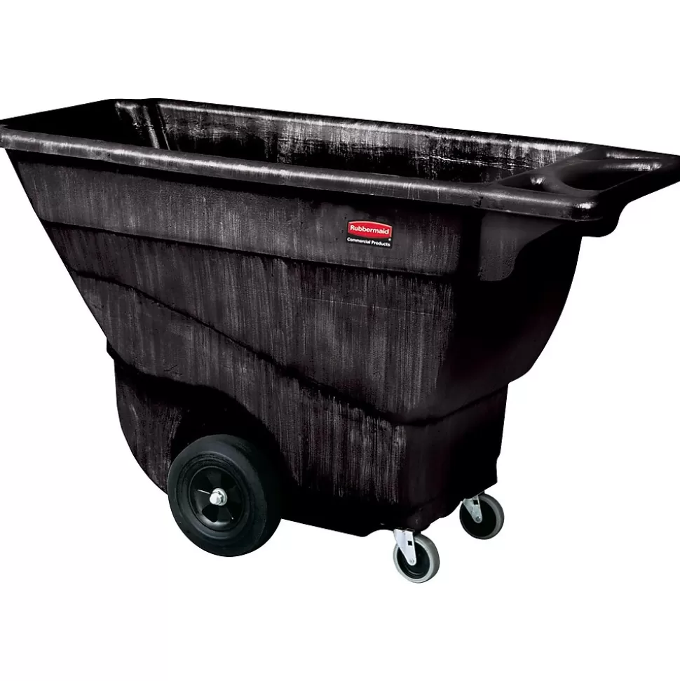 Rubbermaid Commercial Tilt Truck, 450 lbs., Black (FG9T1300BLA) Clearance