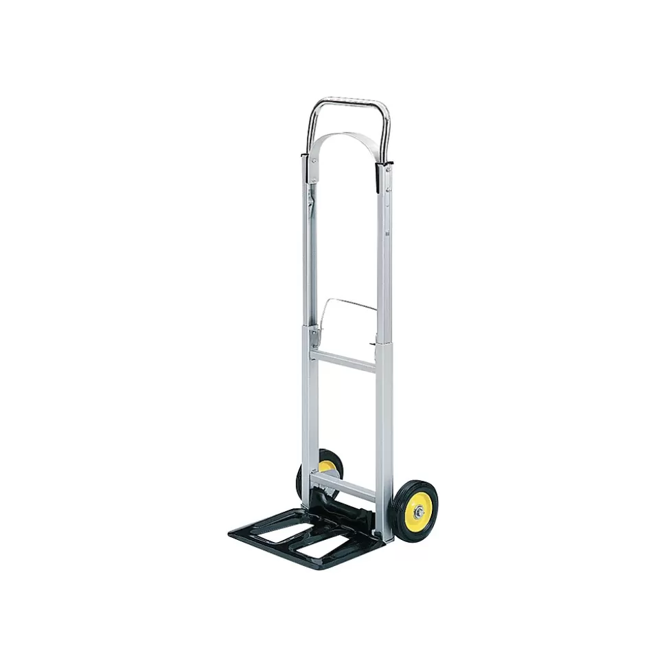 Safco Hide-Away Collapsible Hand Truck, 250 lbs., Gray/Black (4061) Hot