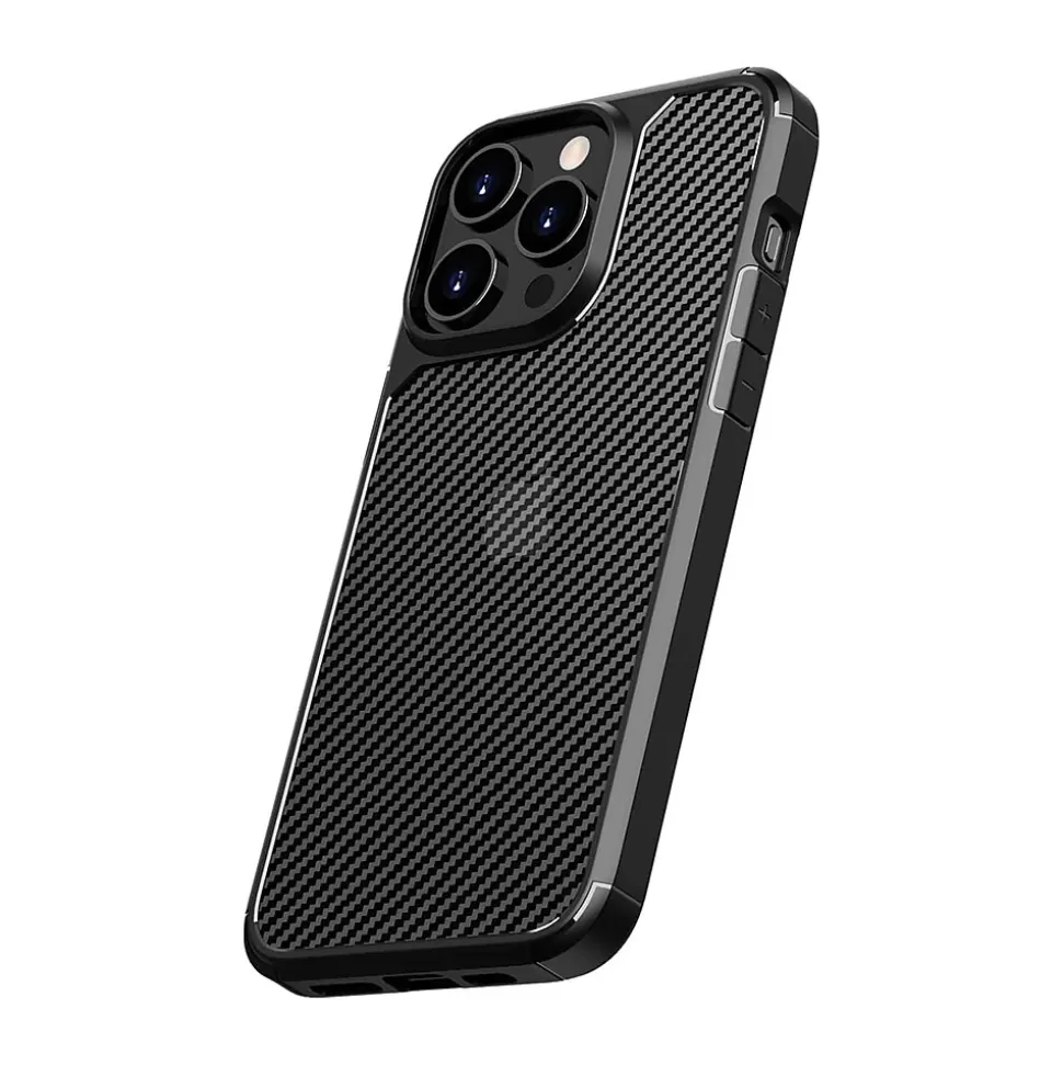 SaharaCase Anti-Slip MagSafe Phone Case for iPhone 15 Pro Max, Shock Absorbing, Black (CP00470) Best