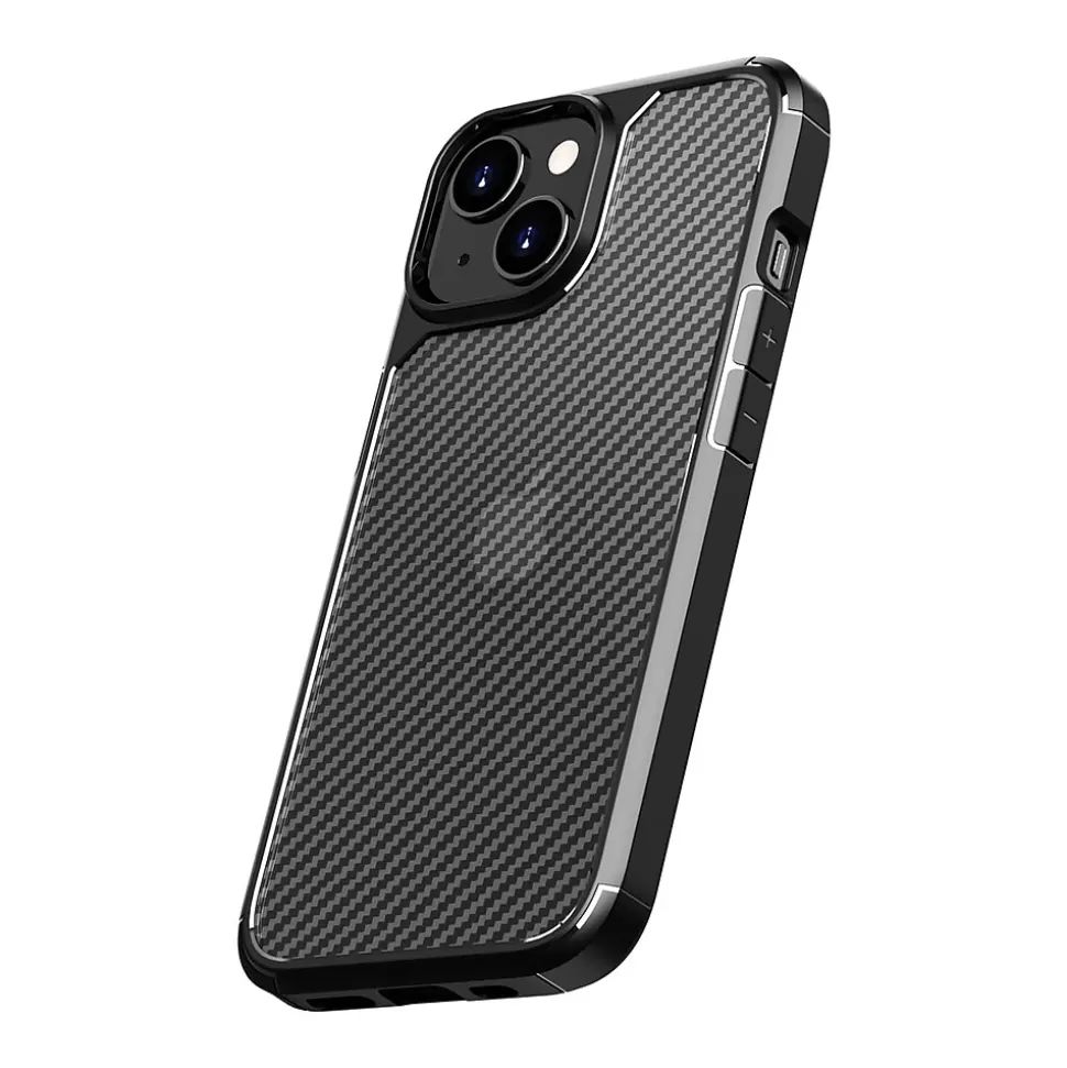 SaharaCase Anti-Slip MagSafe Phone Case for iPhone 15, Shock Absorbing, Black (CP00439) Online